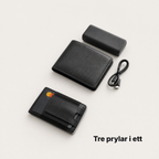 Plånbok med powerbank