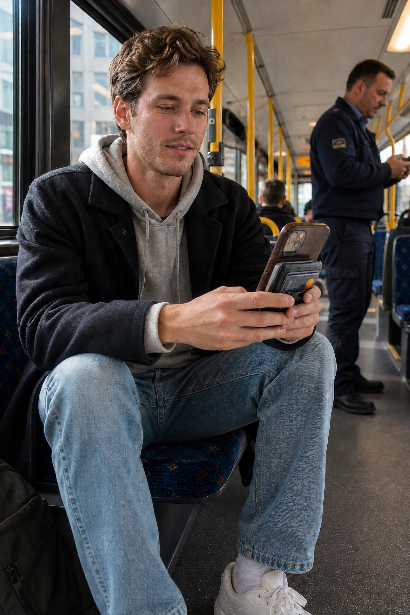 Biljetten alltid framme